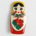 Novelty Button - Babushka 40mm- 2 holes