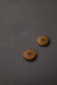 Merchant & Mills Buttons - Stanley Tan Hemp Buttons 20mm