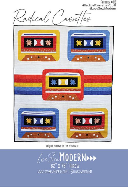 Radical Cassettes Quilt Pattern