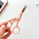Stork Embroidery Scissors