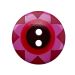 Kaffe Fassett button  Size: 15mm - Color: burgundy 2 Holes