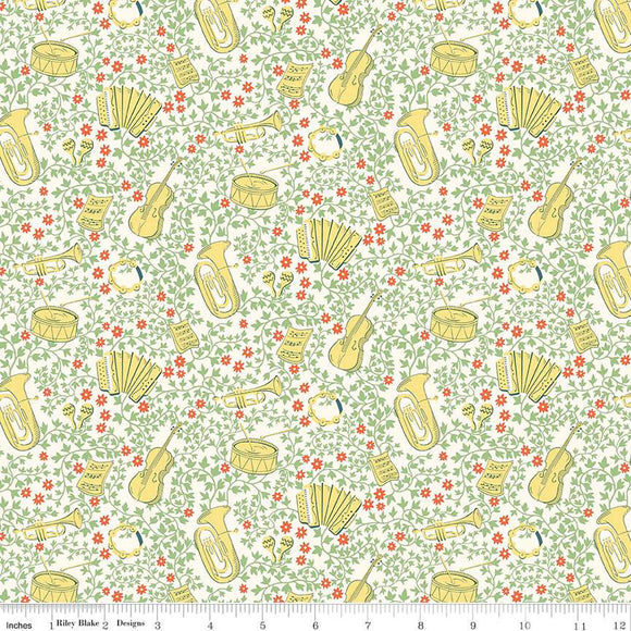 High Summer - Musical Meadow B $13.99/Yard