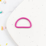 Colorful D Rings: 1.5"