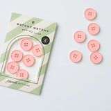 Frosted Retro Buttons - 7/8”
