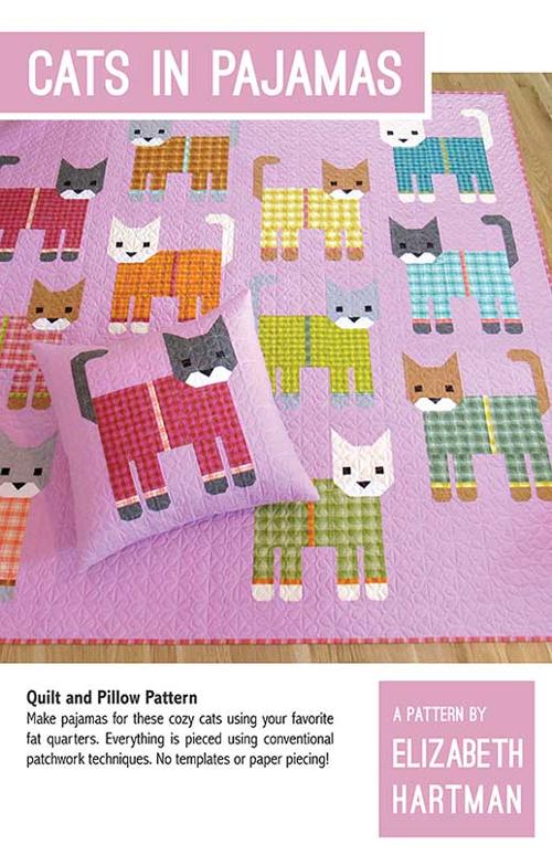 Cats in Pajamas - Elizabeth Hartman Quilts