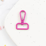Colorful Swivel Hooks: 1"