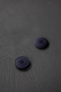 Merchant & Mills Buttons - French Blue Hemp Buttons 20mm