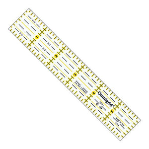 Omnigrid Clear Ruler 1" x 6"