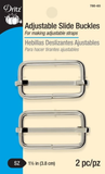 1 1/2" Adjustable Slide Buckles