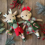 PANEL - Reindeer Stuffies :: $13.49 /panel
