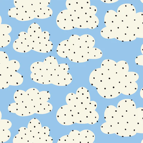 LAMINATED:  Spotty Sky $20.50/Yard