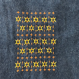 Washable Mending Patterns #7 Gold