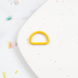 Colorful D Rings: 1"