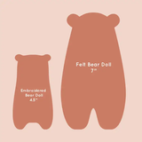 Bear Felt Doll Kits