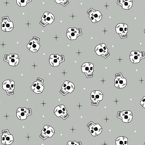 Skulls - Grey $11.99/yd