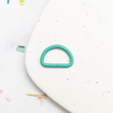 Colorful D Rings: 1"