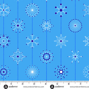 Snowflakes - Frost 12.99/yd