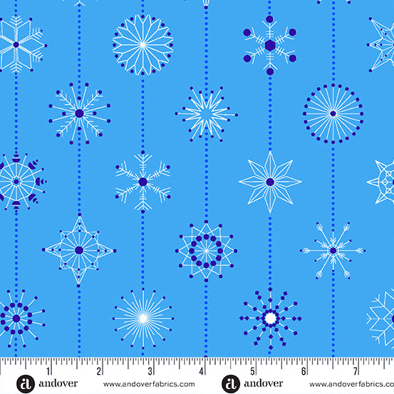 Snowflakes - Frost 12.99/yd