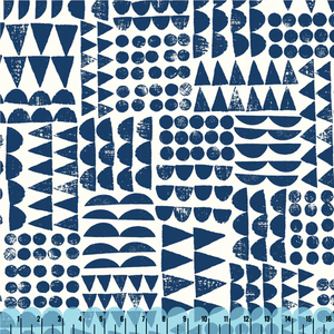 ORGANIC Canvas - Print Patch Blue   $15.98/ Yard