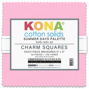 Kona® Cotton - Summer Days Palette Charm Pack