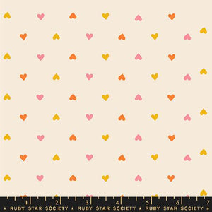 Hearts  - Multi   $12.99/ Yard