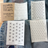Washable Mending Patterns #8 Craft Brown