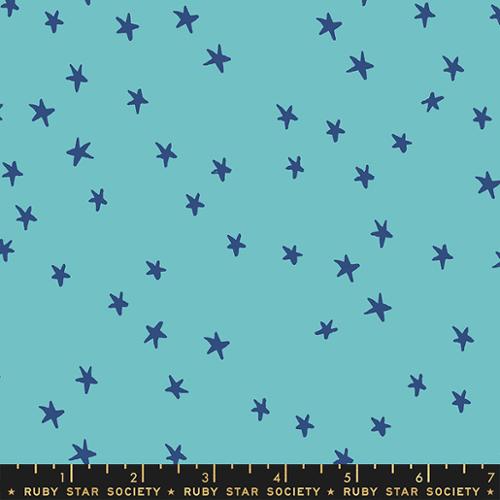 108” Backing Fabric - Starry Turquoise $20.49/ Yard