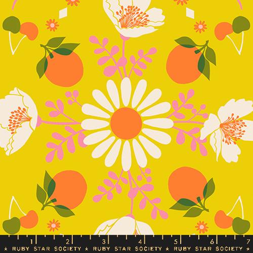 Poppy Garden - Golden Hour $12.99/ Yard