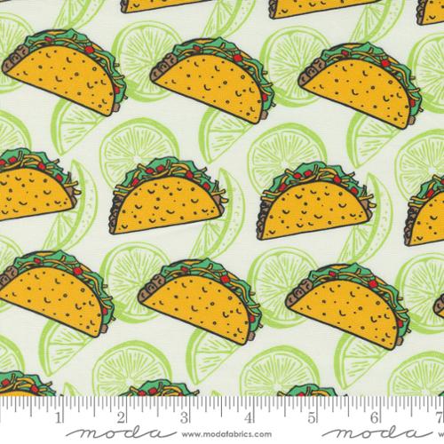 Feed Me Tacos And Tell Me Im Pretty- Cream  $12.99/ Yard