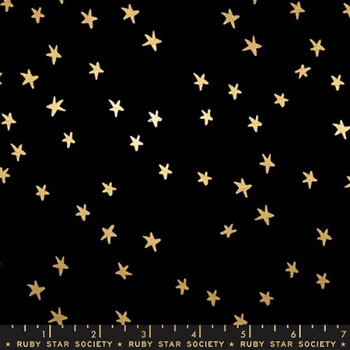 Starry Black Gold - $12.99/ Yard