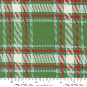 16" Green Plaid Toweling $8.99/yd