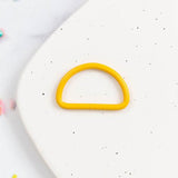 Colorful D Rings: 1.5"