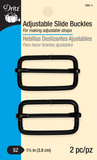 1 1/2" Adjustable Slide Buckles