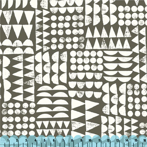 ORGANIC Canvas - Print Patch Grey    $15.98/ Yard