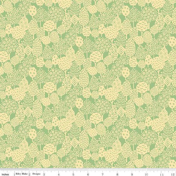 High Summer - Woodland Silhouette A $13.99/Yard