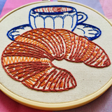 Croissant  Complete Embroidery Kit