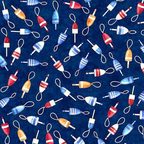 Buoys Navy $12.99/yd