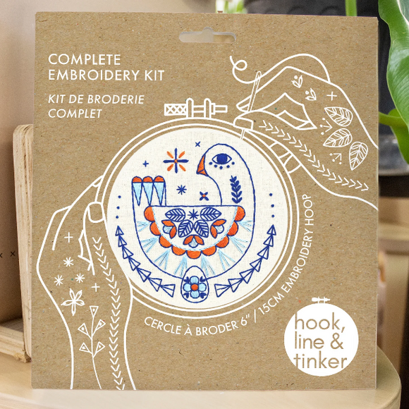 Goose Embroidery Kit