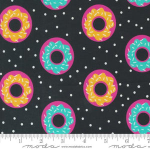 Donut Worry Be Happy- Midnight  $12.99/ Yard