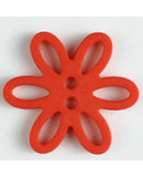 Polyamide Flower Button - Size: 20mm - 2 holes