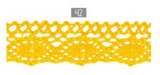100% Cotton Cluny Lace, 20mm