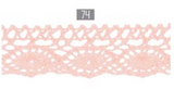 100% Cotton Cluny Lace, 20mm
