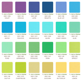 Kona® Roll Ups:  New Bright Palette
