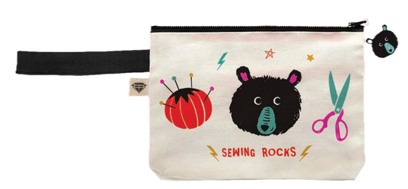 Sewing Rocks Pouch