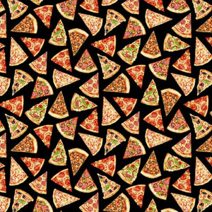 Mini Pizza Slices - Black $12.49/ Yard