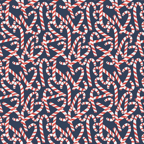 Candy Canes - Seaport $12.99/yard