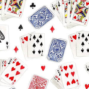 Playing Cards - White $12.49/ Yard