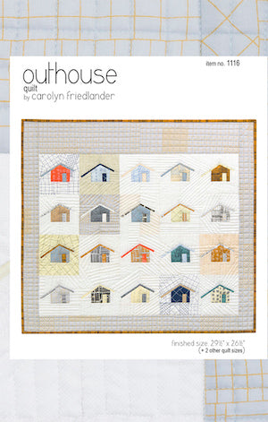 Outhouse Quilt Pattern