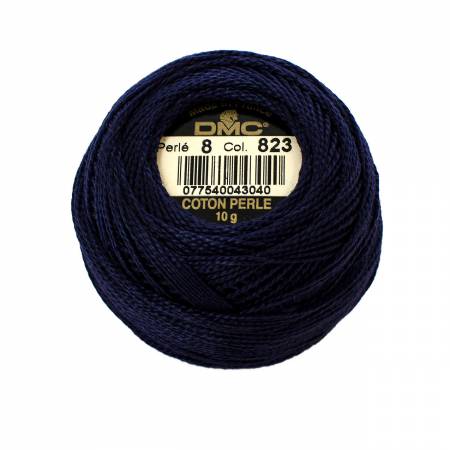 DMC Cotton Perle Thread Size 8 741 - Per 10 Gram Ball