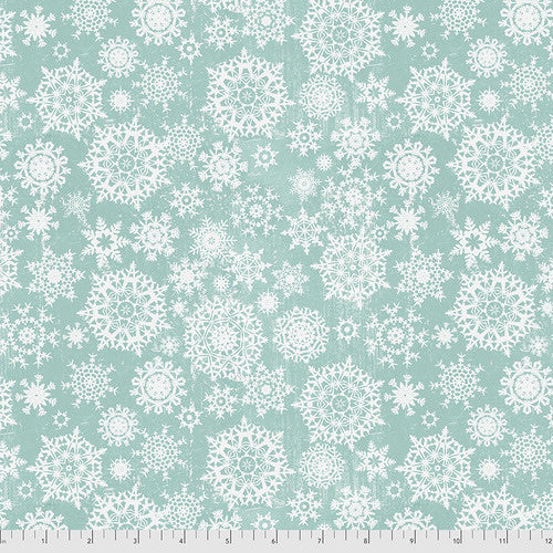 Snowfall Mint - 11.99/yd